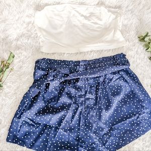 Paper bag Shorts with tank